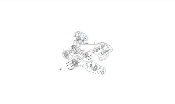 Сальник привода заднего привода CF Moto Сальник привода заднего привода CF Moto